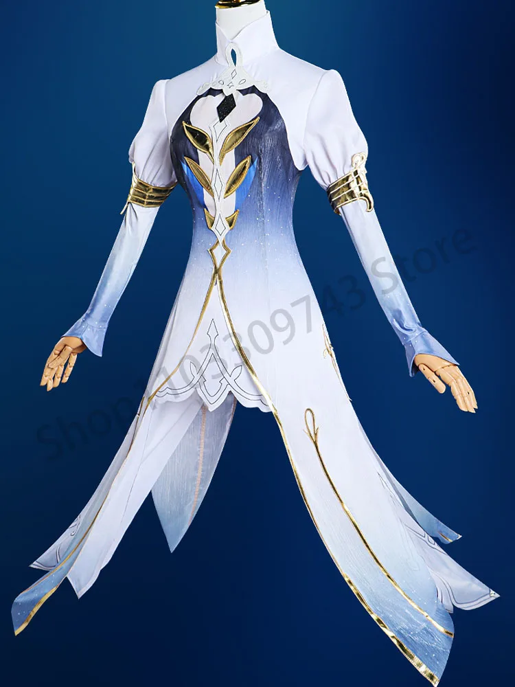 

Genshin Impact Fuclos cos costume Goddess Funina cosplay costume Goddess of Water costume game full set of c-suit female