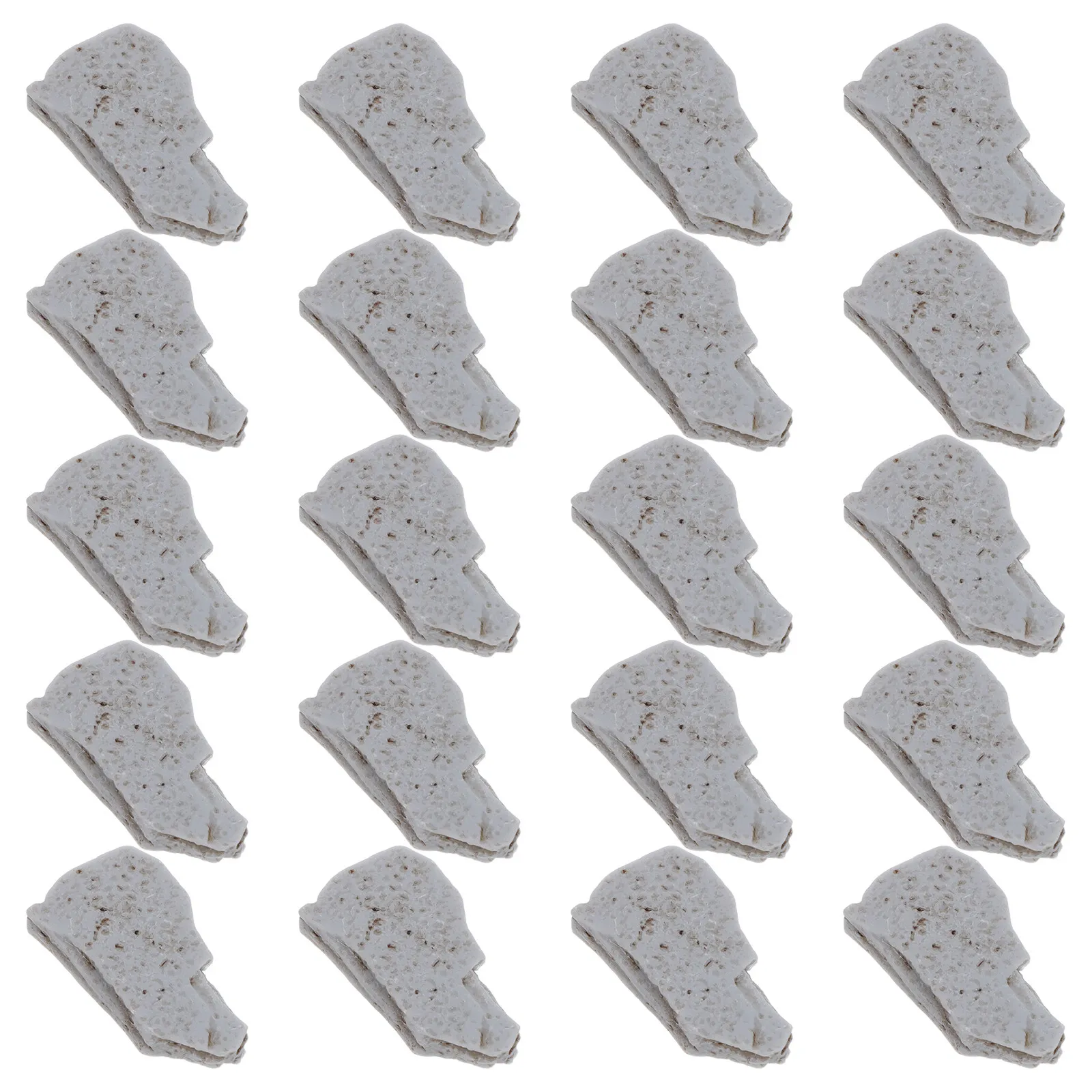 

20 миниатюрных ступеньков из полимерной смолы для сказочного сада, дорожек, террариумов, диорам, микроландшафтов, декор для рукоделия, крошечные камни-ступеньки