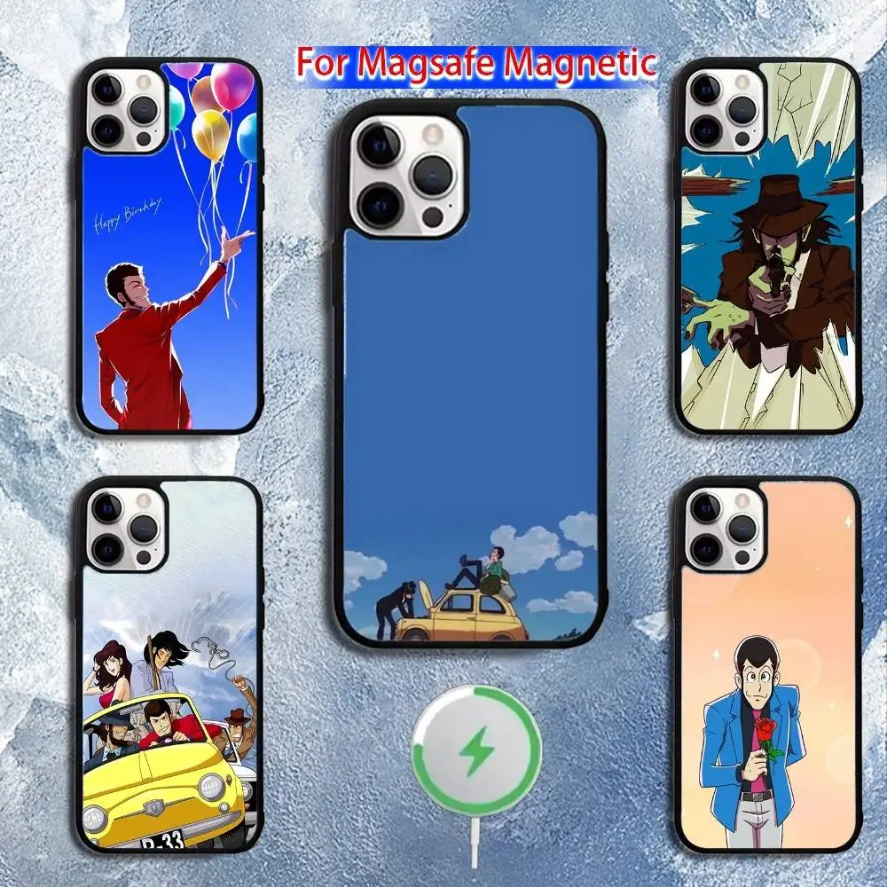 

L-Lupin The ThirdS Phone Case For iPhone 16,15,14,13,12,11,Pro,Max,Plus,Mini,Magsafe,Magnetic Wireless Charging Case