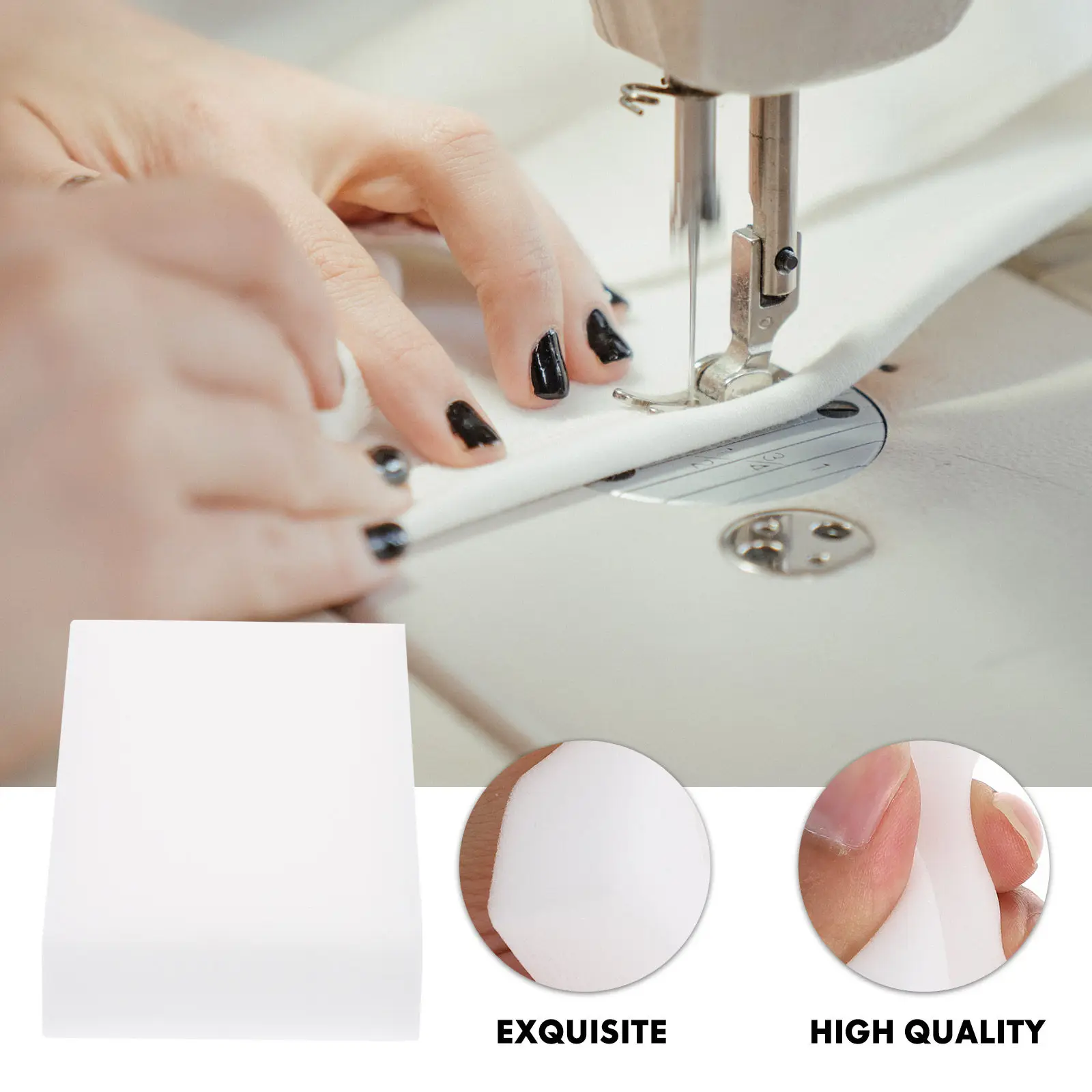 8Pcs Felting Sponge Blocks High Density Elasticity DIY Craft Tools Needle Felting Supplies Manual Sponge Cushions Heat Shrink