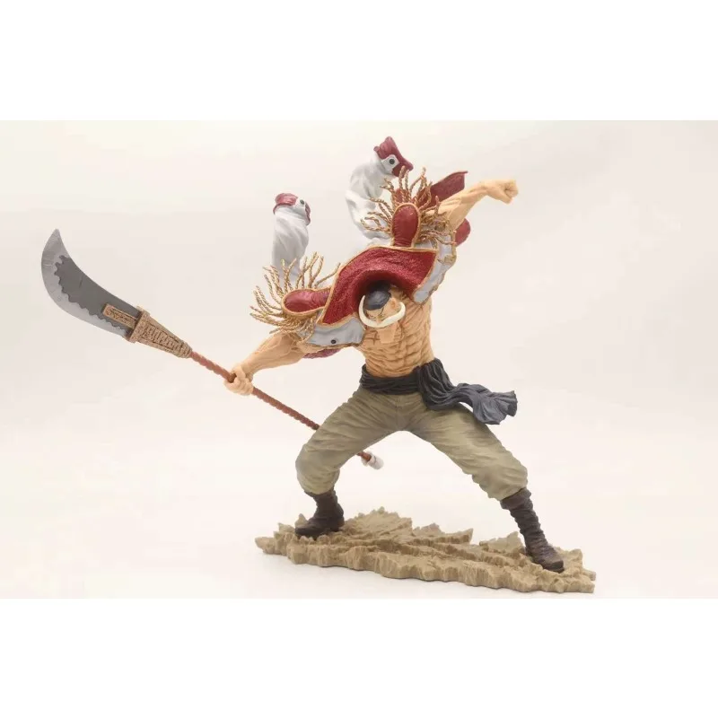 

Anime Peripheral ONE PIECE Edward Newgate Battle Scene Monkey D. Luffy Statue PVC Action Figure Collectible Model Toy Boxed