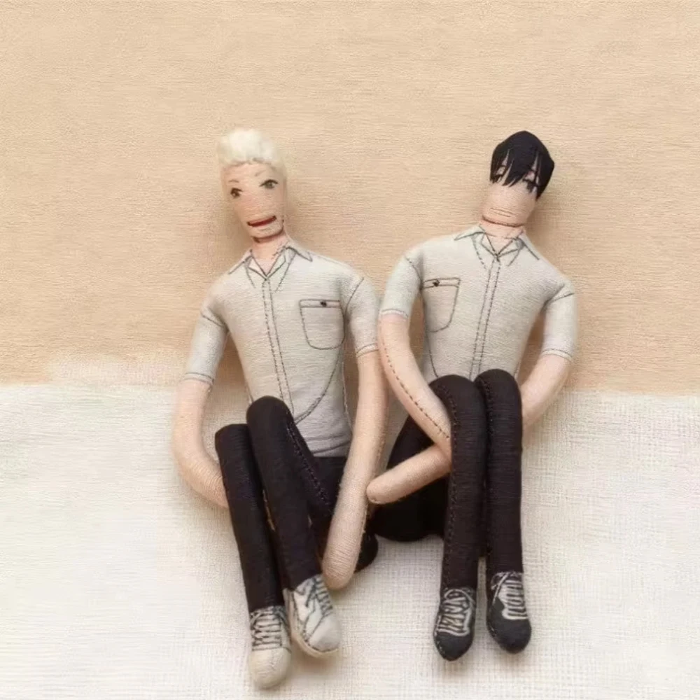 Anime The Summer Hikaru Died Cosplay Stuffed Dolls movable Abstract Wire Skeleton Halloween Prop