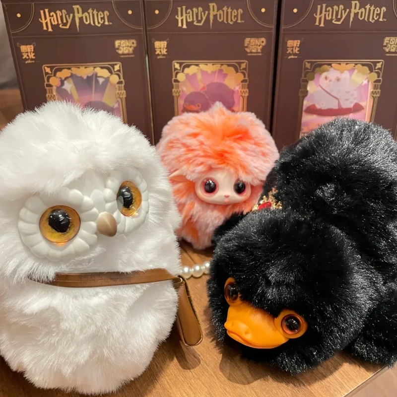 Harry Potter Blind Box Hathaway Puffskein Niffler Sammlerstück, magisches Tierspielzeug für Fans, Mystery Box, trendige Sammlergeschenke