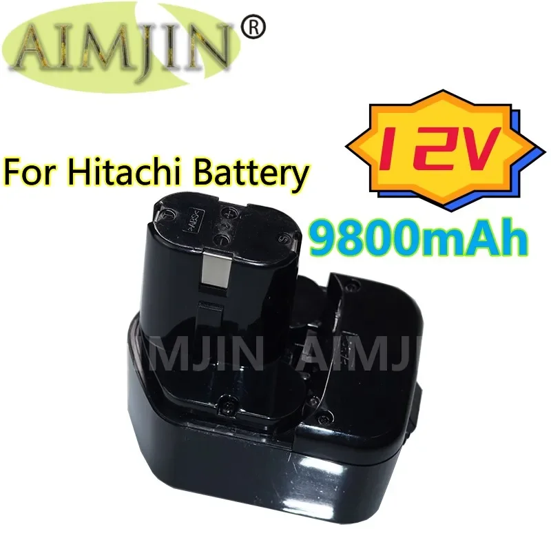 

Advanced quality options 12V 9.8ah Suitable For Hitachi Replace battery eb1214s 12V eb1220bl eb1212s wr12dmr Power Tools battery