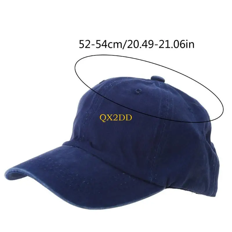 QX2D Verano Niño Color Sólido Ocio Aire Libre para Gorra Béisbol Niño Niña Algodón Transpirable Color C