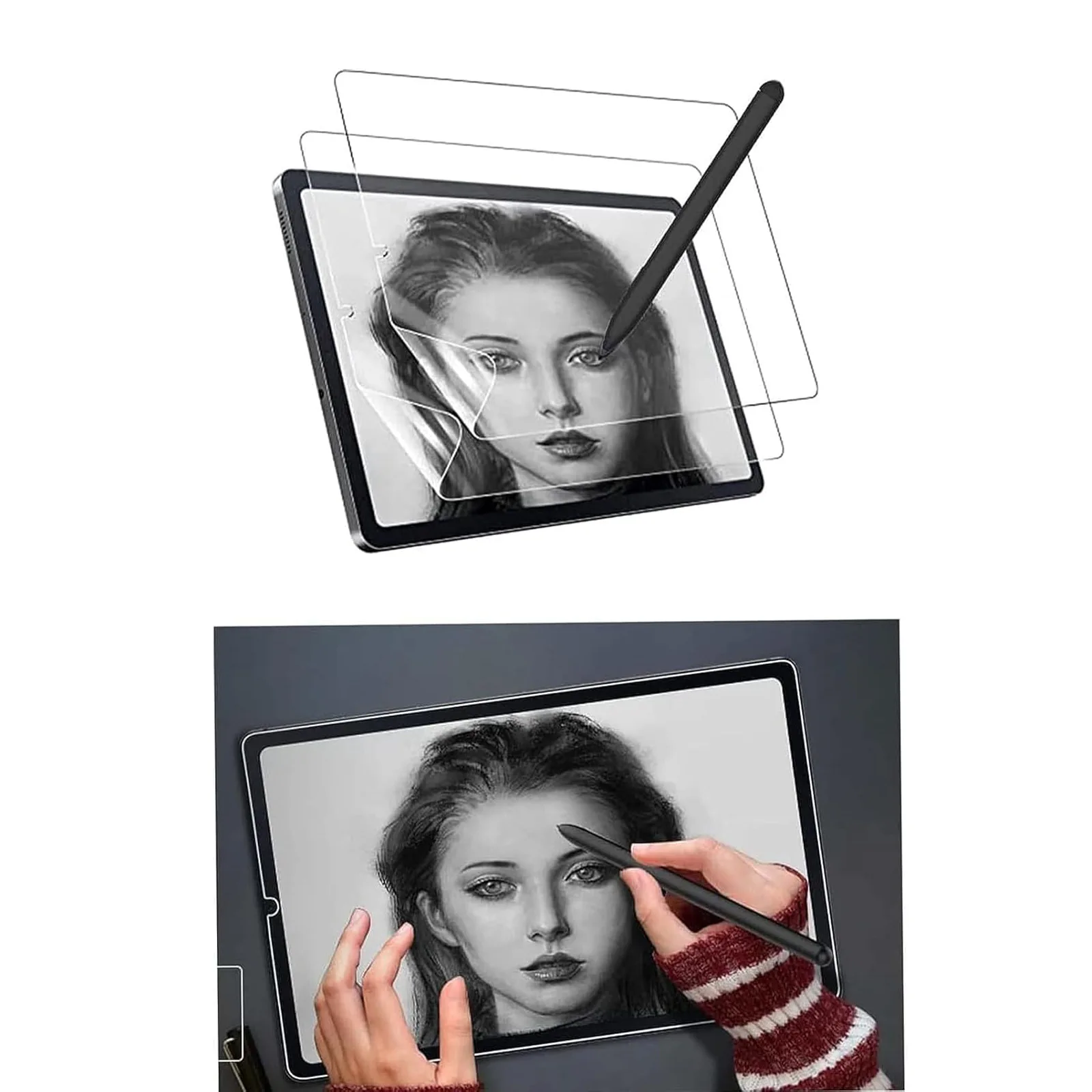 Replacement Stylus Slim Pen 1 Compatible with Surface Pro 8/9/10/11/12 and X Book, Digital Pen for Surface