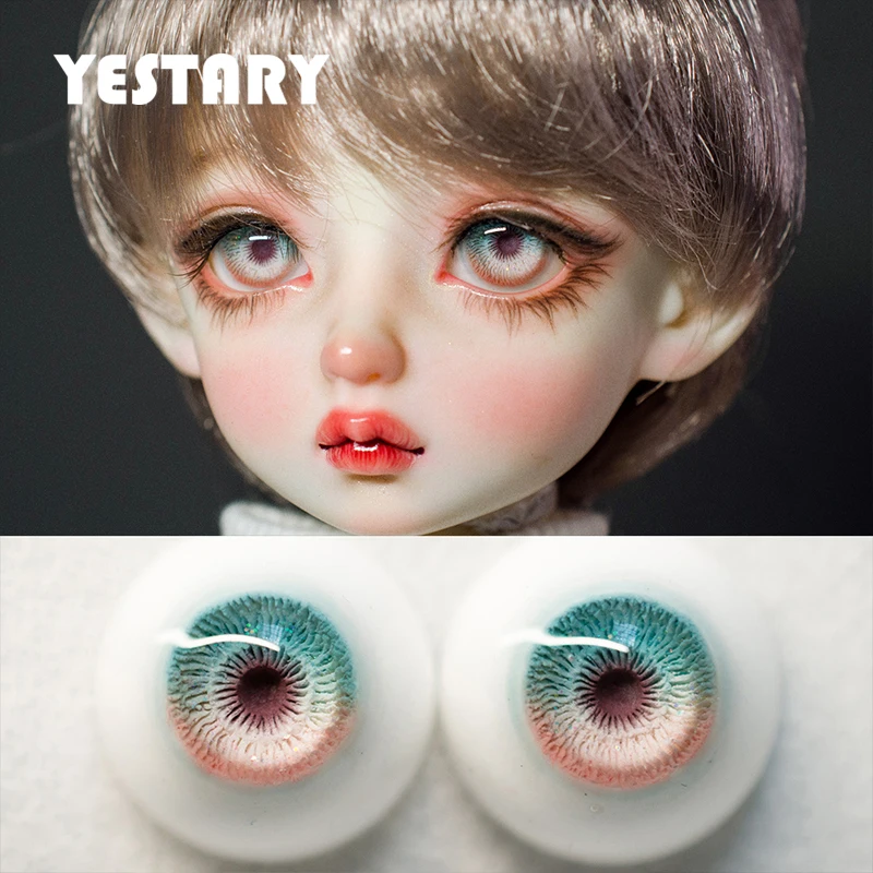 

YESTARY Resin Eyes For Toys BJD Doll Accessories 1/3 1/4 1/6 BJD Eyes Toy 12MM 14MM 16MM 18MM BJD Dolls Eyes Toys For Girls Gift