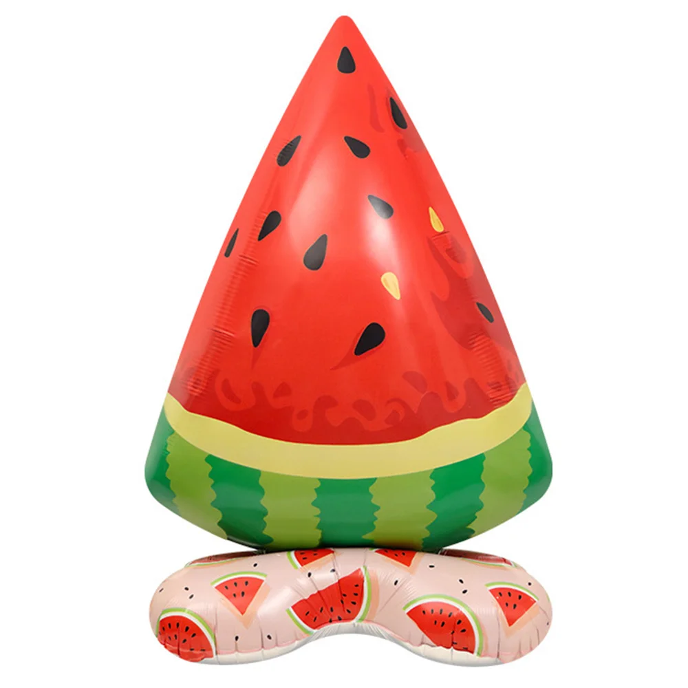 Huge Standing Watermelon Foil Balloon Watermelon Party Decor Balloon Summer Watermelon Themed Birthday Baby Shower Wedding Party