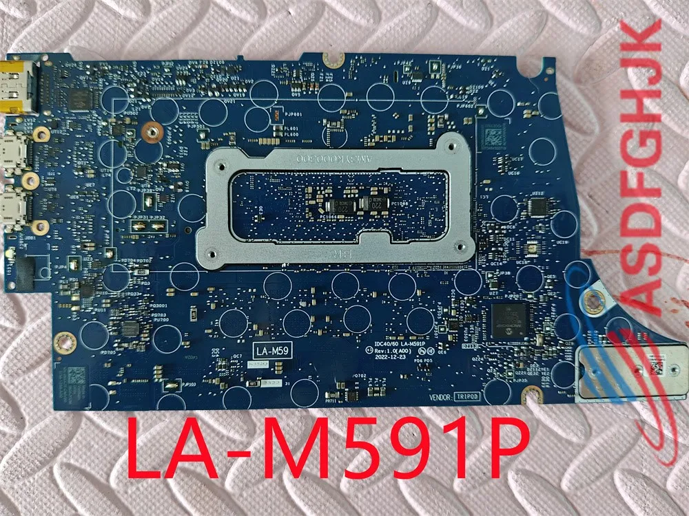 For DELL 7640 Notebook Mainboard LA-M591P i5-1345U i7-1355U With RAM 0982JK 02K0Y8 0FT51G Laptop Motherboard Full Tested