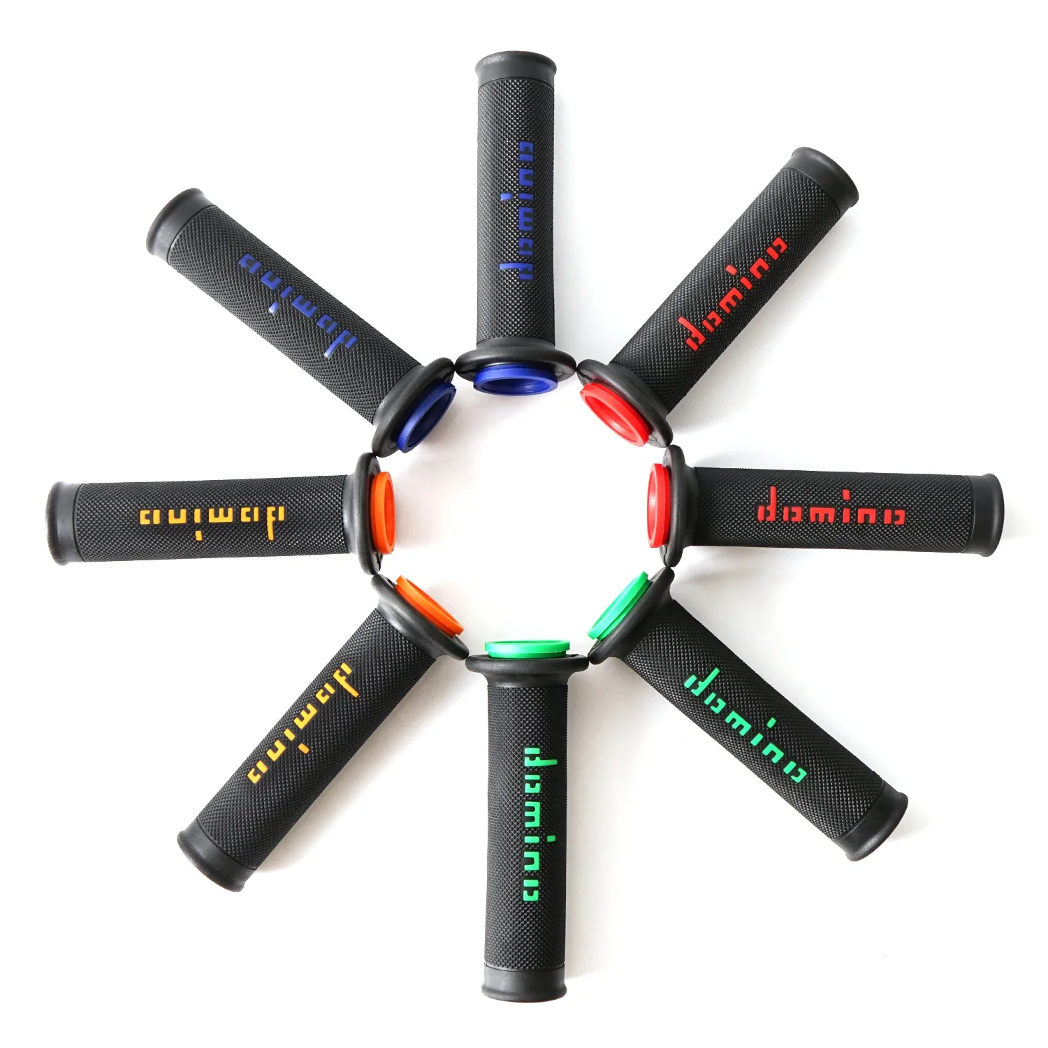 

For Honda CB300R CB400F CB400X CB500F CB650F CB650R CB750 CB1000R Motorcycle Domino Universal Rubber Handle Bar Grip Handlebar