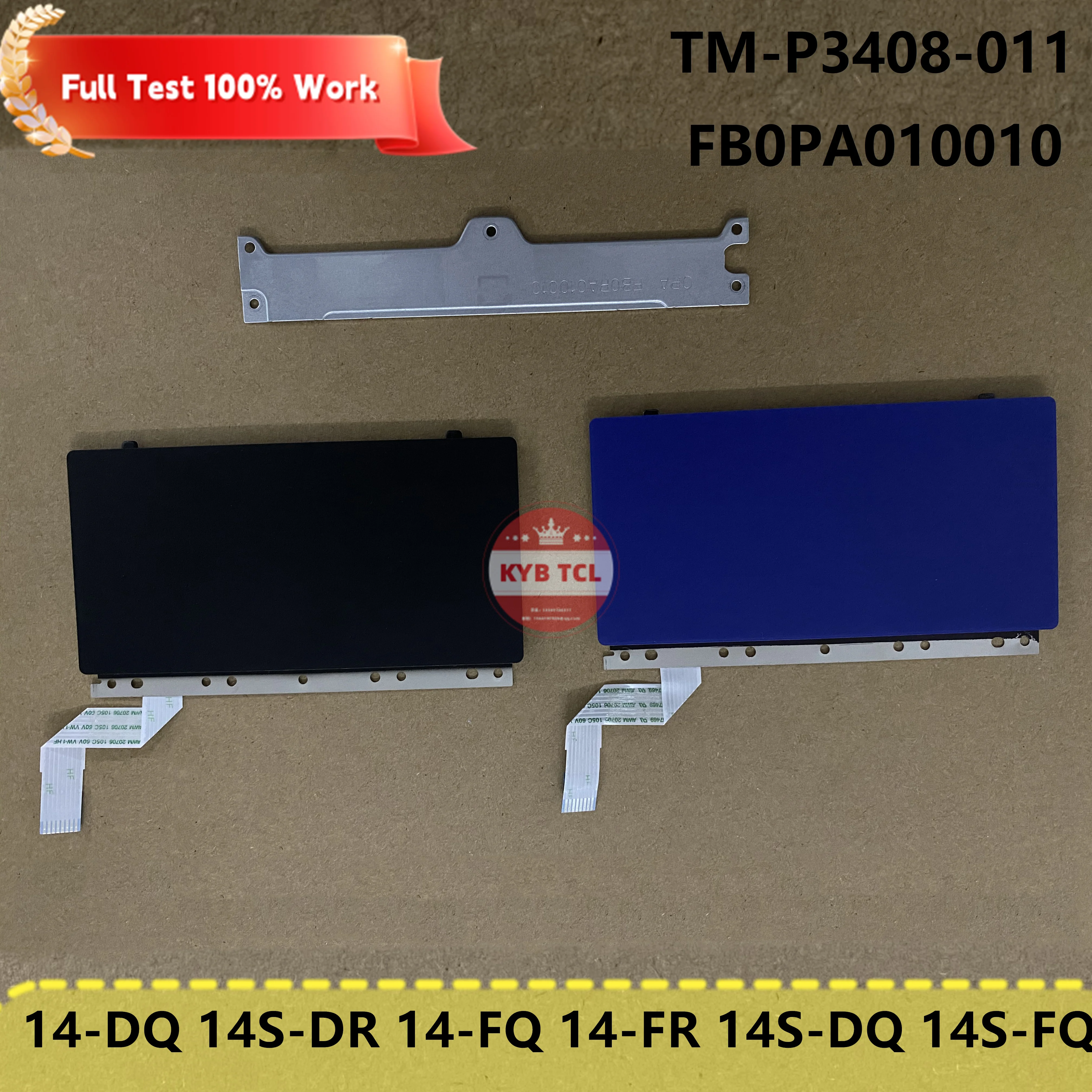 

TM-P3408-011 FB0PA010010 For HP 14-DQ 14S-DR 14-FQ 14-FR 14S-DQ 14S-FQ TPN-Q221 Laptop Touchpad Or Cable Support Bracket