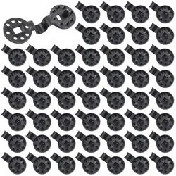 50pcs Sun Shade Net Cloth Plastic Clips Sturdy Heavy Duty Lock Grip Fix Clamp Net Hook Holder Breeding Greenhouse New