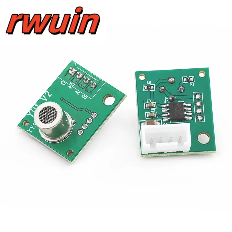 Y01 Gas Sensor Module Air Quality Monitoring Module Y01-3in1 Detects TVOC/CO2/CH2O Y01-UART Detects TVOC Gas Detection Module