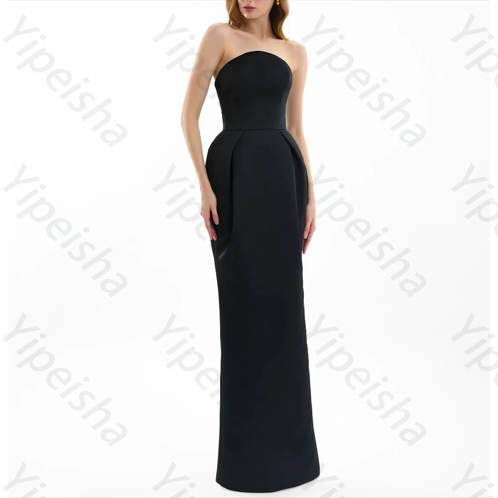 Customized Sexy Off Shoulder Sleeveless Evening Dresses Elegant Backless Celebrity Dress Exquisite High Quality Prom Party Gowns
