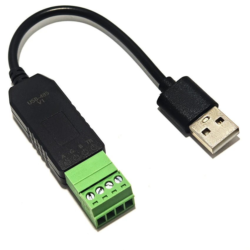 USB to 485 Serial Port Converter Communication Module CH340 PLC Serial Port IO Module USB-485-V1