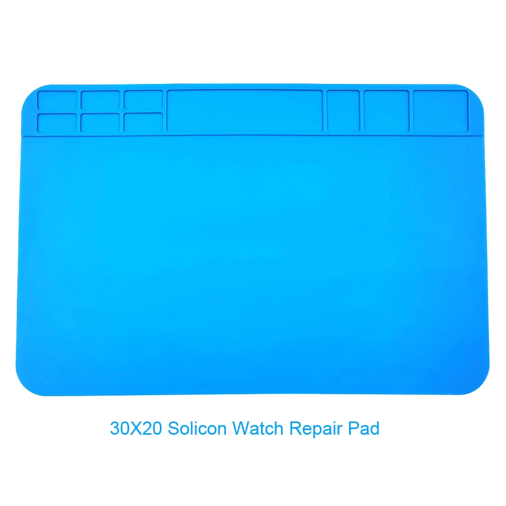 

SLP3020 Blue Solicon Gel ремонт часов Cusion Ultra Sof противоскользящие часы с деталями коллекция слотов для часовщиков