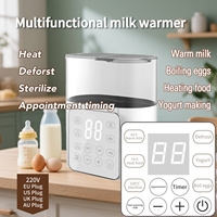 9In1 Multifuntion Baby Feeding Bottle Warmer Newborn Milk Warmer Fast Heater Sterilizer Accurate Temperature Control Mother-kids