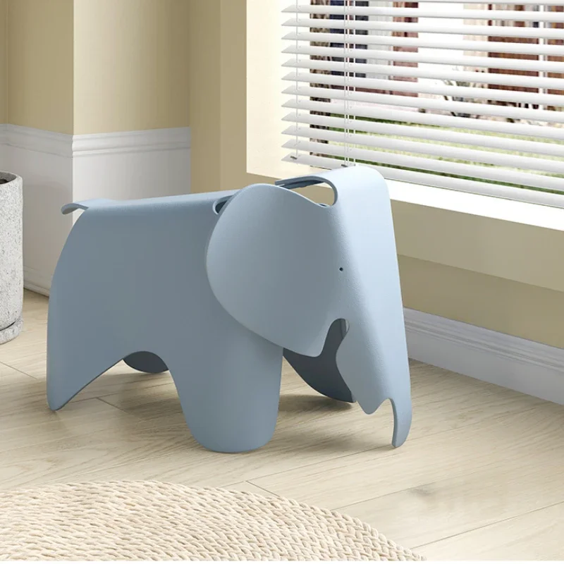 

Nordic Elephant Chair for Living Room Decoration Creative Plastic Stool Home Furniture Seat Creative Seat Home Decor Accessories