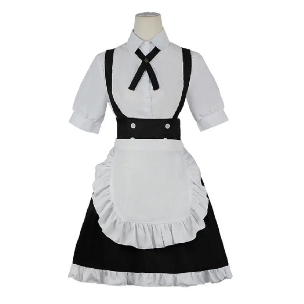 

Unisex Anime Cos Nanakusa Nazuna Cosplay Costumes Maid Uniform Sets Custom Size