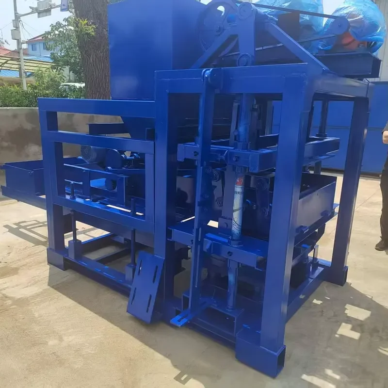 High-efficiency Automatic QT4-28/25 Concrete Brick Making Machine Hollow Block Making Machinery Interlocking Brick Machinery