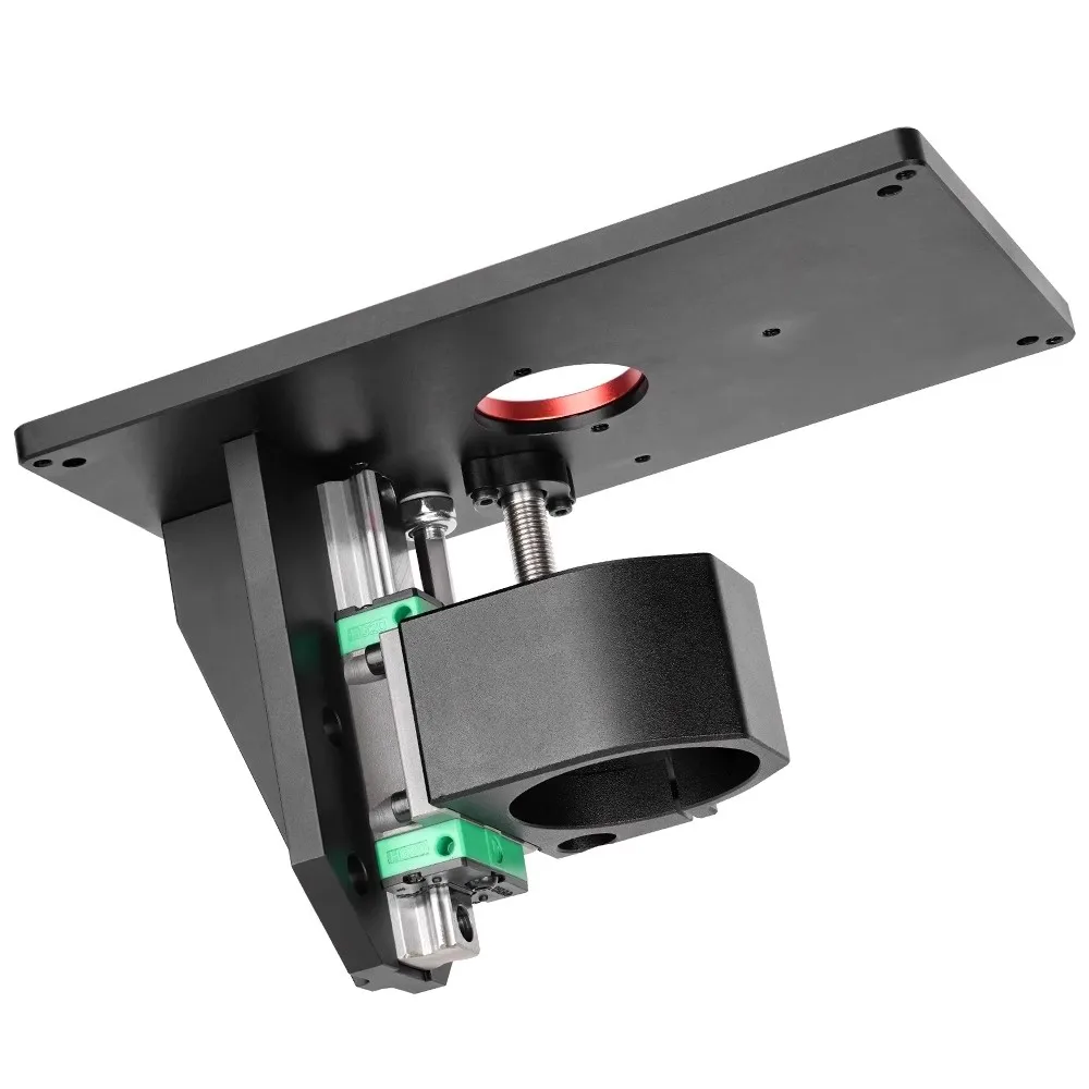 Precision Lift Table for Router - Micro-Adjustable Inverted Router Mount, Edge Trimming, Engraving & Slot Cutting Tool