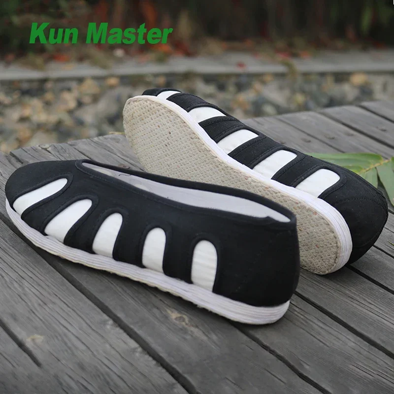 

Manual Melaleuca Sole Shoes Kung Fu ShoesTai Chi Martial Arts Sneakers Wudang Taoist Manual Cotten Fabric Breathable