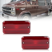 2PCS Front OR Rear side marker light Fender Turn Signal Lights for Chevy C/K C10/20/30 GMC van G10 G20 G30 G1500 G2500 G3500