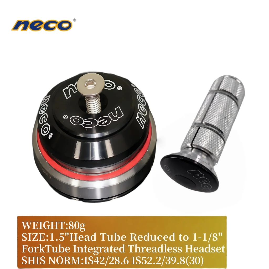 NECO H373 30 مللي متر 39.8 مللي متر محامل مزدوجة دراجة سماعة دراجة هوائية جبلية سماعة الألومنيوم دراجة تحمل سماعة #1