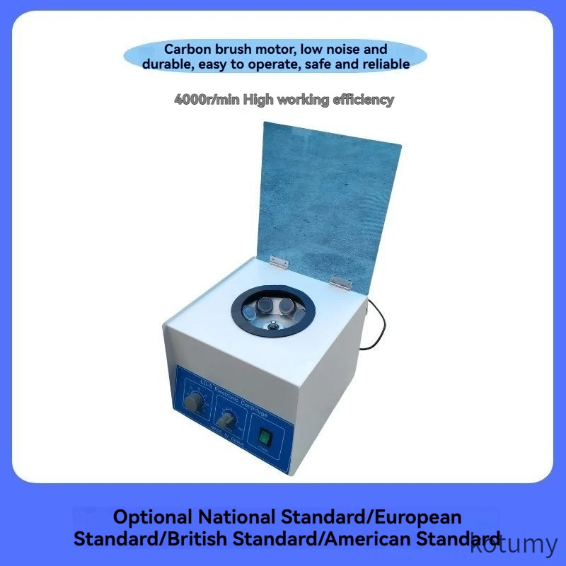 KOTUMY LD-3 Desktop Electric Centrifuge 110V/220V Low Speed Large Capacity Biological Separation Equipment