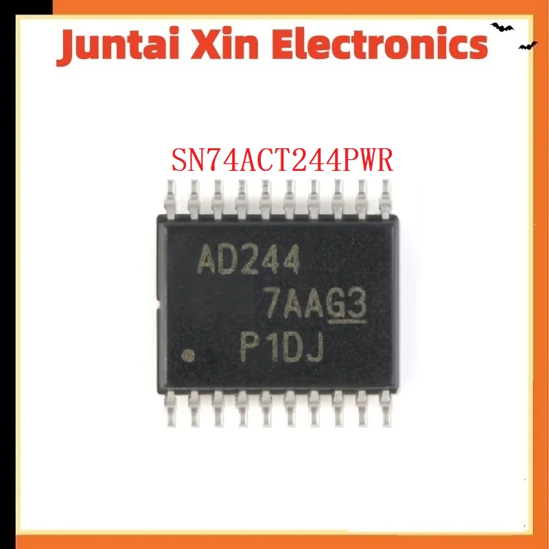 20PCS/LOT SN74ACT244PWR SN74ACT244PW AD244 TSSOP20