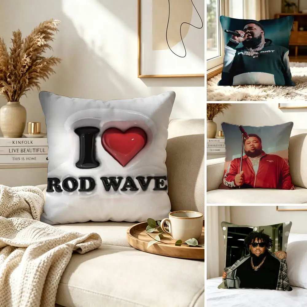R-Rod W-Wave RW Singer Pillow Case for Sofa Living Room Home office Decor Protective Cover