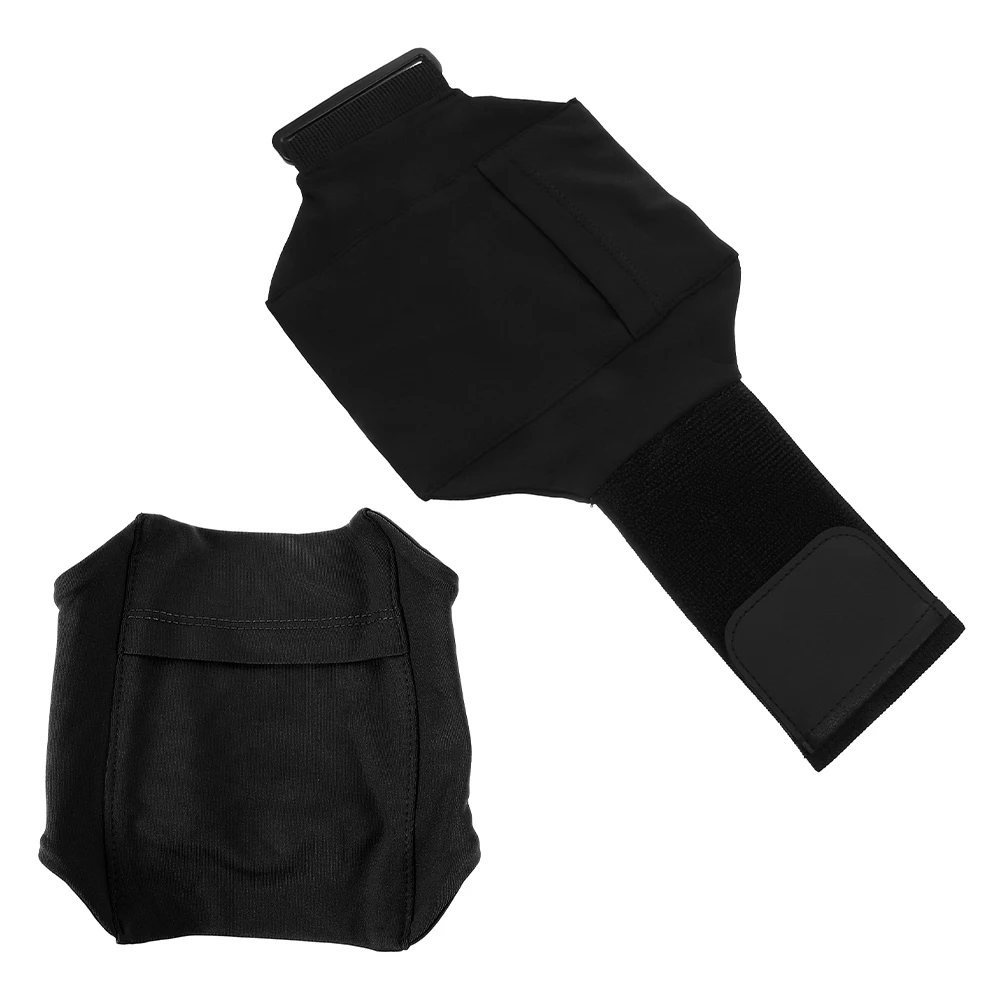 

2pcs Cell Phone Leg Bag 5.5-7.5 Inch Fitness Holder Elastic Band Gym Ankle Pouch Running Belt Bag Sport Leg Band Mobile Storage