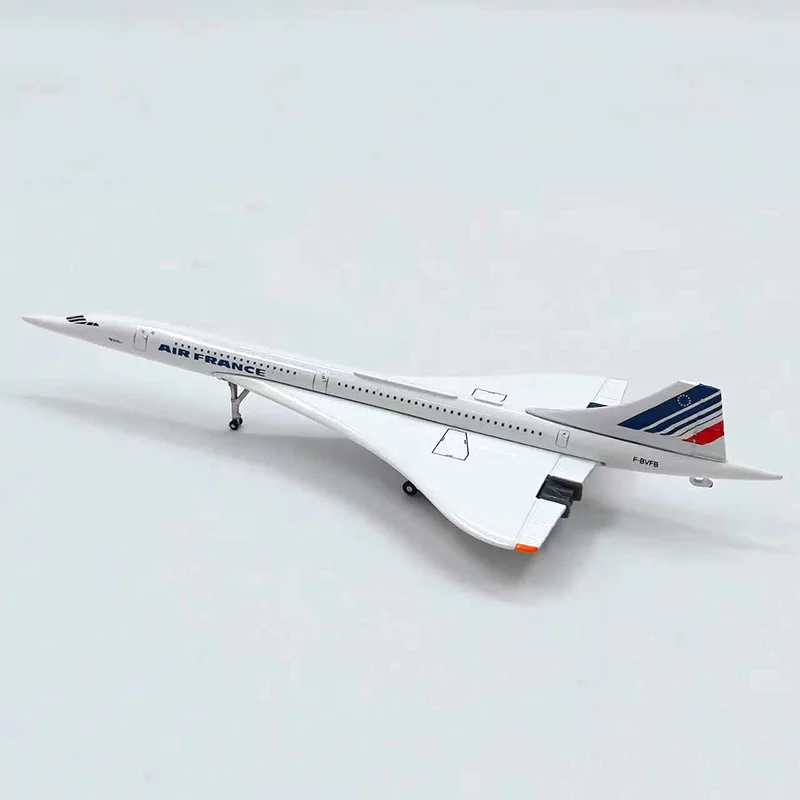 1:400 Scale Air France Concorde British Airways Simulated Toy Alloy Airplane Model Decorative Display Piece Classic Collectible