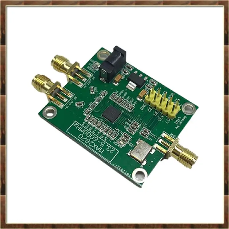 A48T LTDZ MAX2870 23.5-6000Mhz RF وحدة مصدر الإشارة الطيف مصدر إشارة محلل الطيف