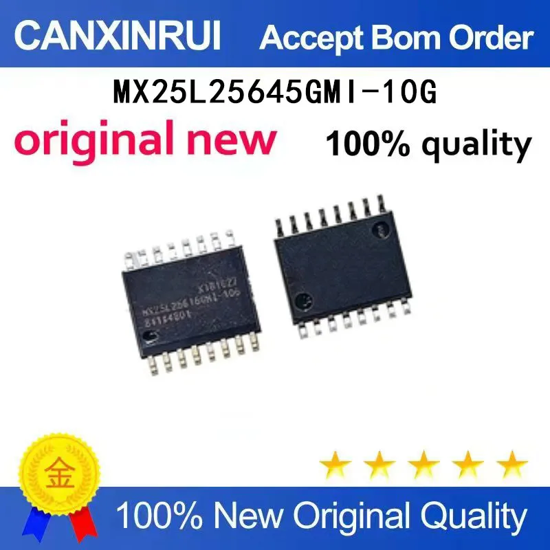 

(5-100 Pieces) MX25L25645GMI-10G MX25L25645GMI SOP16 Spot Chip IC