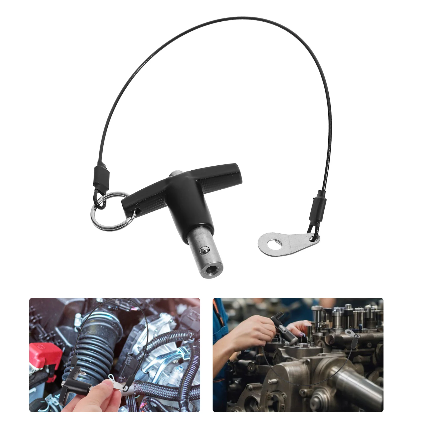 

T-Handle Quick Release Ball Lock Sturdy For Car Maintenance Durable Mechanical Connection Fast Installation Quick Locking