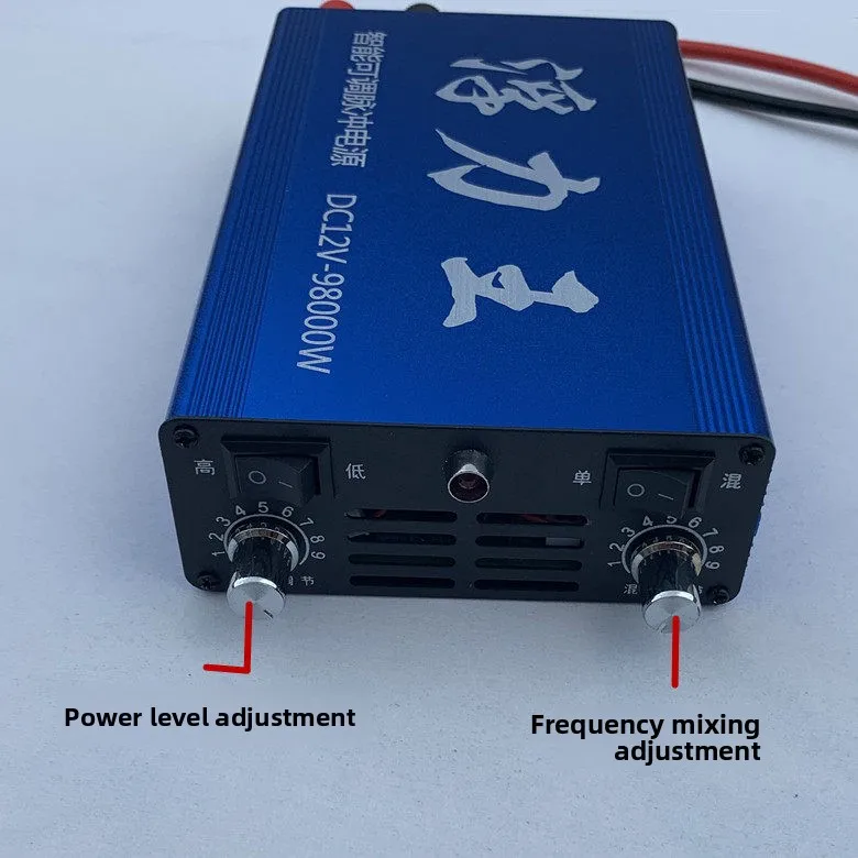 1000W Intelligent Multifunctional Inverter Head - 12V Battery Booster for High-Power Use