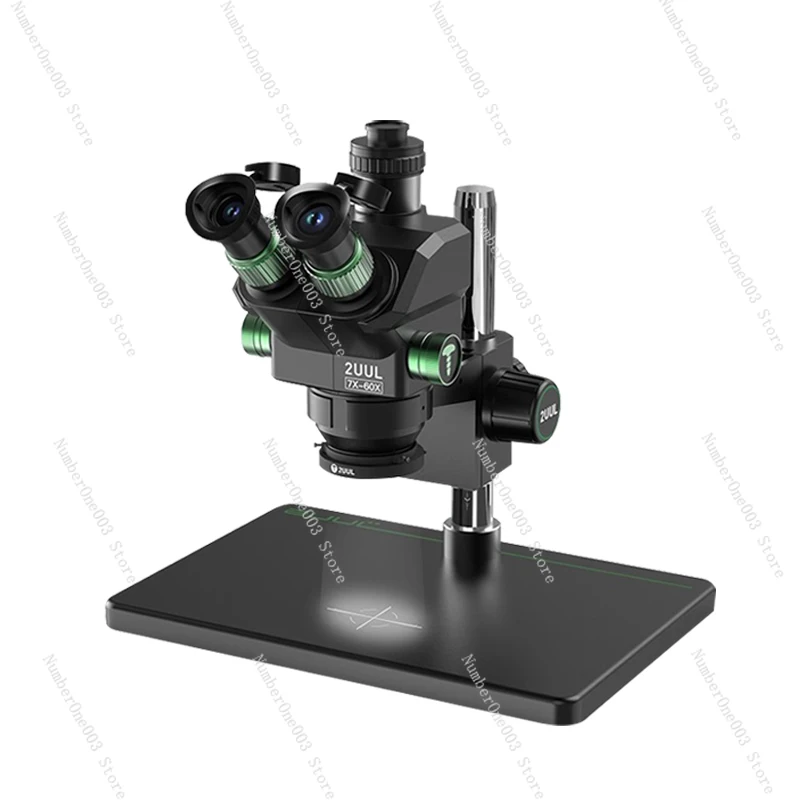 2UUL MC7060-A1 Trinocular Precision Microscope For Mobile Phone Repair 7-60X Suitable For PCB Repair