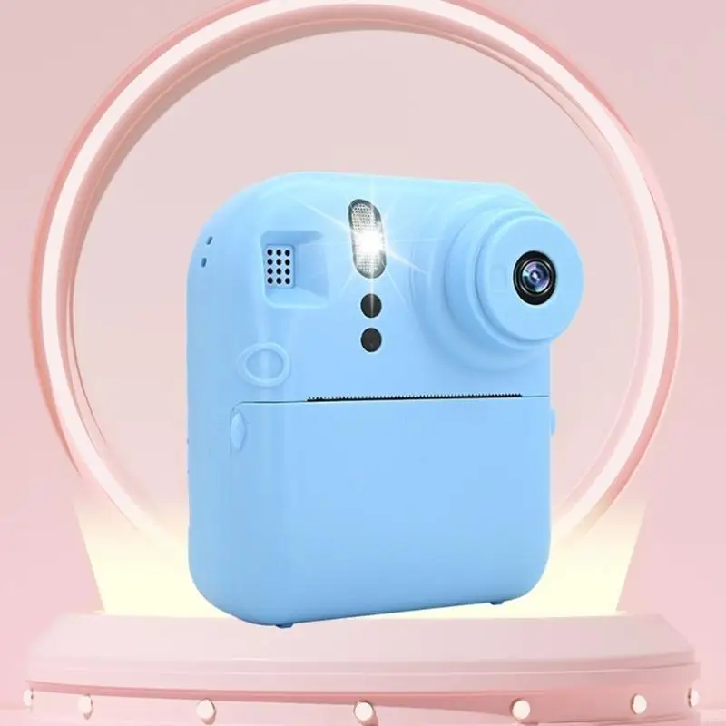 85WD Trẻ động ngay lập tức in máy ảnh với in có độ phân giải cao, 2 cuộn giấy bao gồm bộ lọc khung hoạt hình DIY