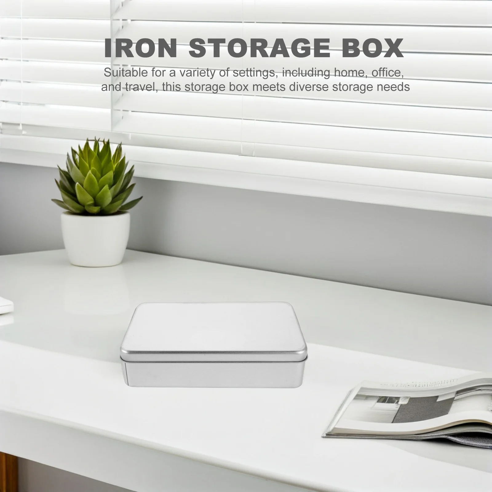 

2Pcs Coin Organizer Multifunctional Rectangular Storage Box Lid Portable Money Holder Cash Tray Currency Organizer for Travel