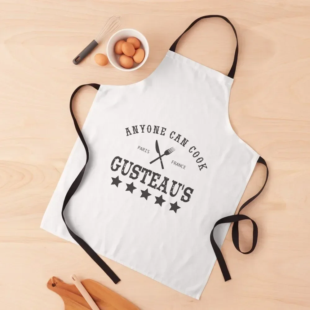 

Anyone can cook, Gusteau's Funny Apron Cute Kitchen Men's Kitchen For Man Apron