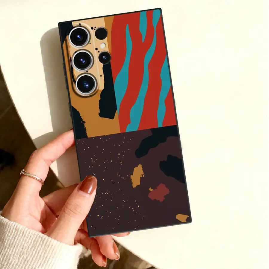 Phone Cover Case for Samsung Galaxy S26 Ultra Note 20 S23 S26+ S24 Plus S21 S20 S10 S25 FE S22 S25+ Art Collage
