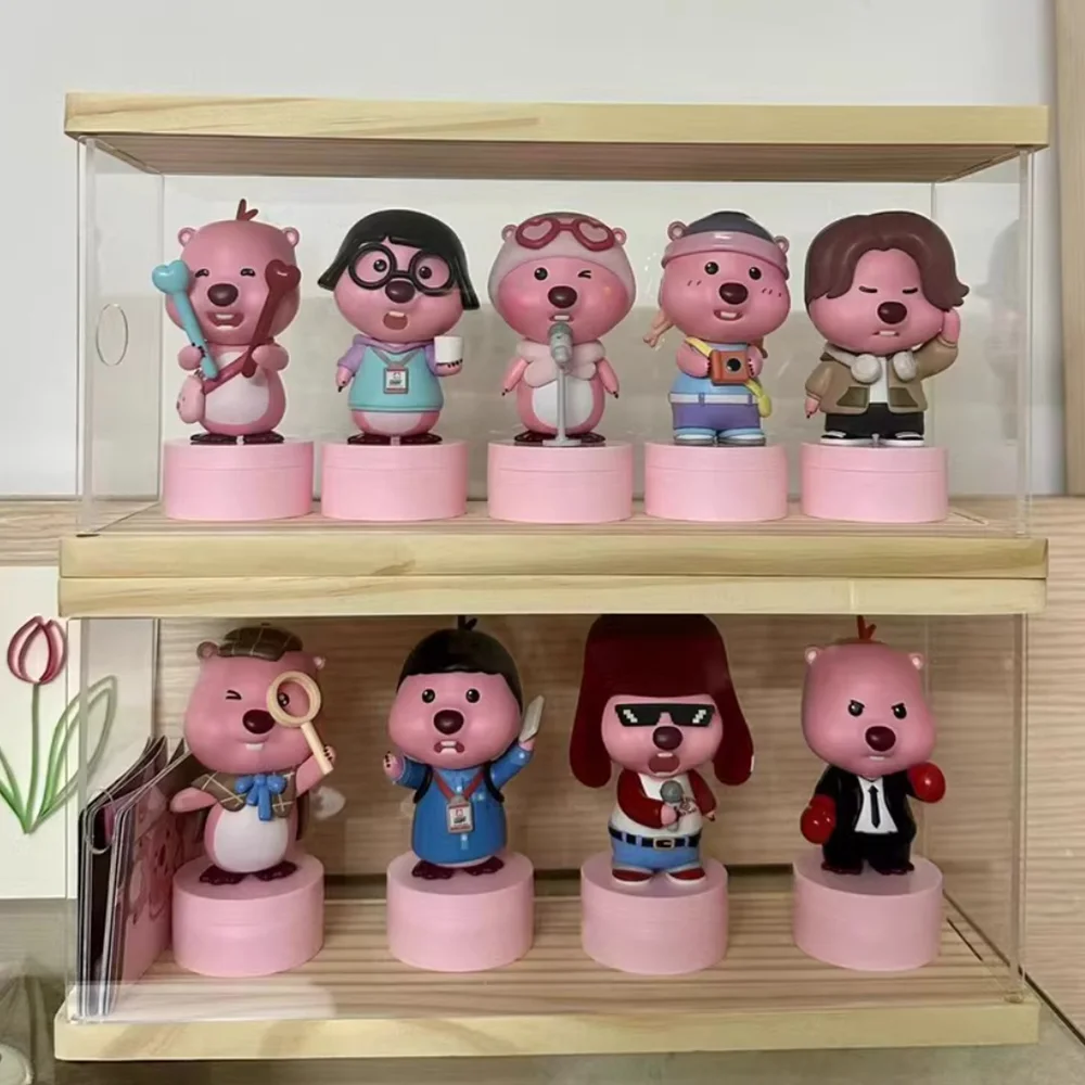 MiniSO zanmang Loopy blind blind BOX ทำงานในการแสดงธุรกิจ stampampentsdesktoptrendy handcrafts รวมถึงรุ่นที่ซ่อนอยู่