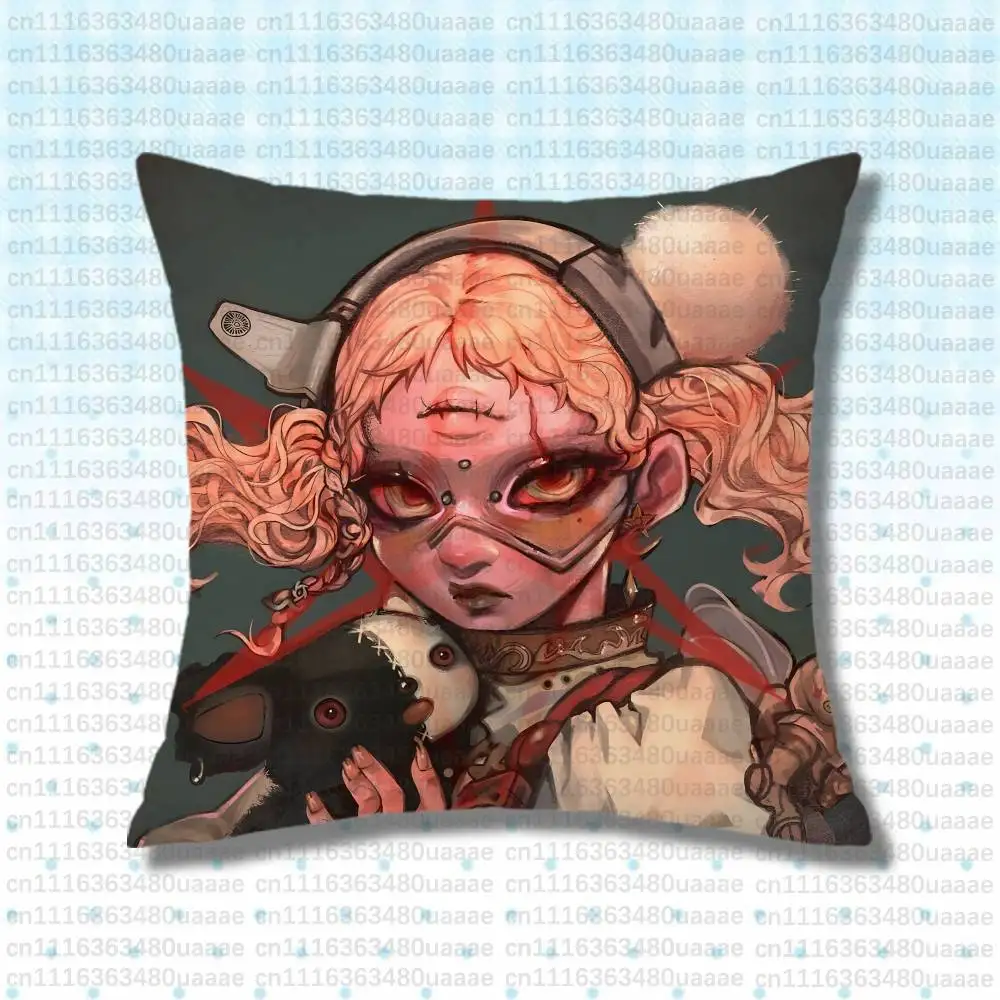 B-Bring Me The Horizon BMTH Printed Cushion Pillow Case Covers Fantasy Inspired Sofa Home Room Decor