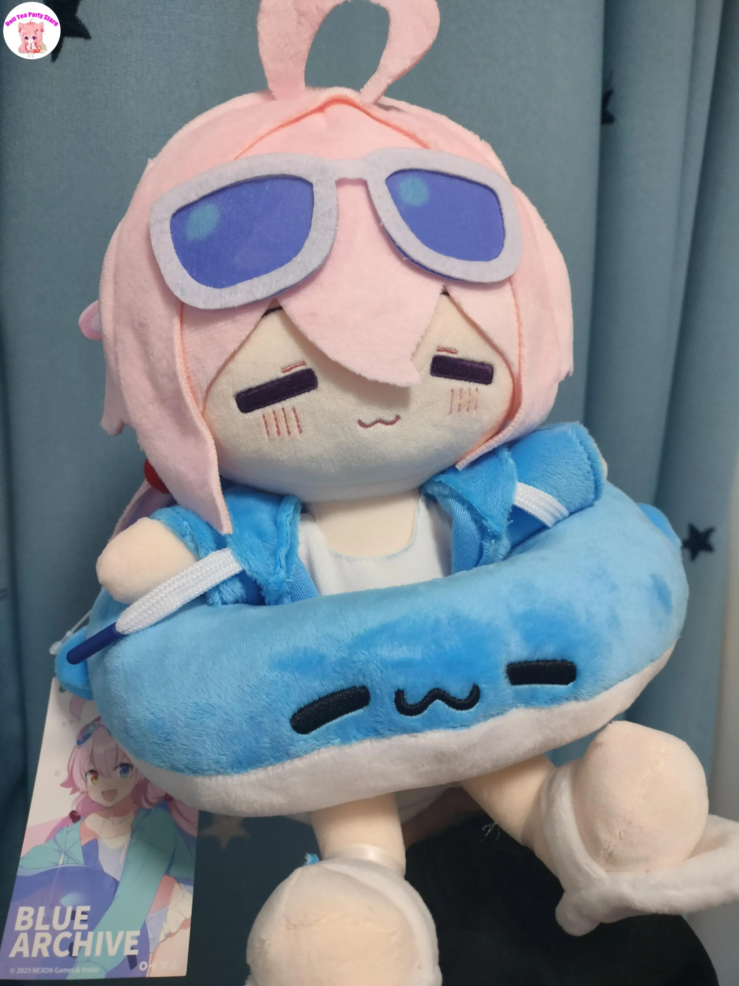 Takanashi Hoshino Blue Archive Plush Doll Dress Up Outfit Stuffed Cotton Toy Original Game Sitting Posture Pillow Plushie