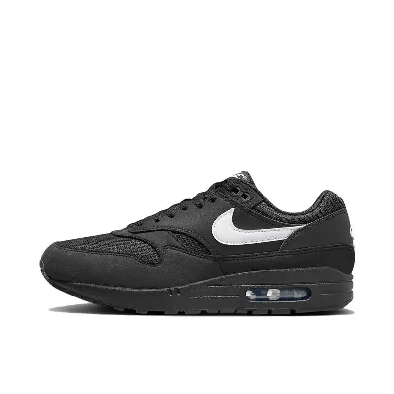 Nike Air Max 1 Retro Trend with Wear-resistant Outdoor Fashion Sports Sneakers Men and Women Running Shoes Gary Green