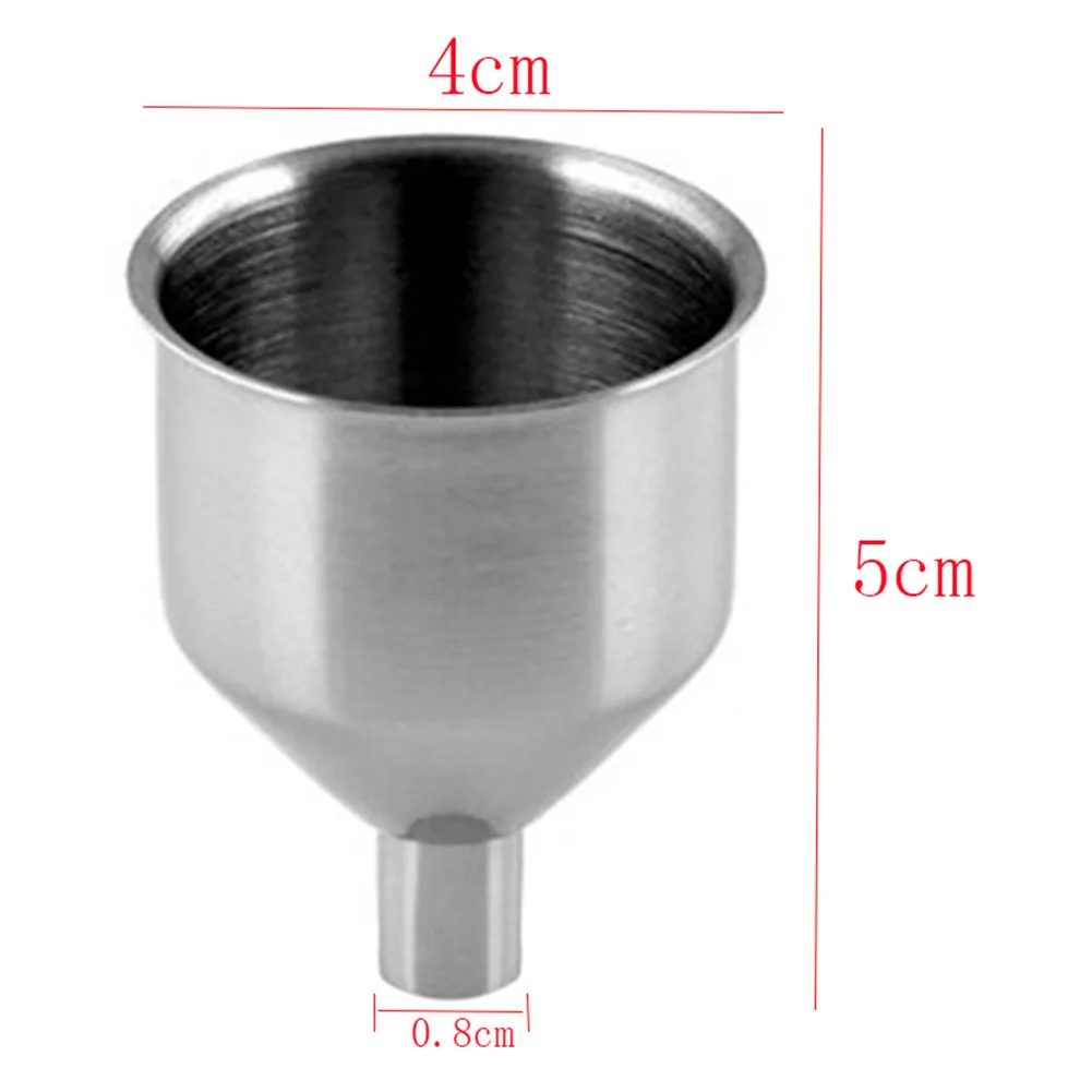 

Stainless Steel Funnel | Universal Oil Funnel | Durable Funnel Kitchen Accessories with Handle for T