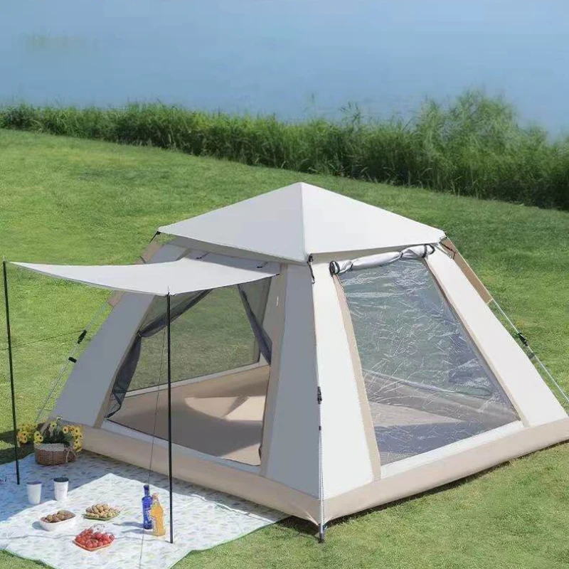 

Automatic Folding Camping Tent Windbreaker Light-Weight Camping Tent Waterproof Trip Warm Tenda De Acampamento Outdoor Tent