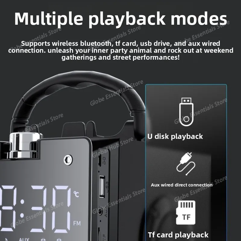 Bluetooth Speaker, Mobile Subwoofer, Mobile Phone, Loud Volume, Outdoor Square Dance, Small Speaker