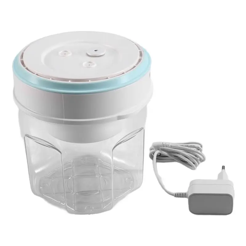 Máquina removedora de bolhas de resina a93z, artesanato para resina epóxi 3l 99,9% remoção de bolhas em 5 min, desgaseificação a vácuo plugue ue